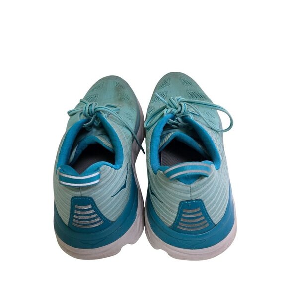 Hoka One One Bondi 6 Teal Blue Running Shoes Size 11 F27219L - Picture 5 of 9